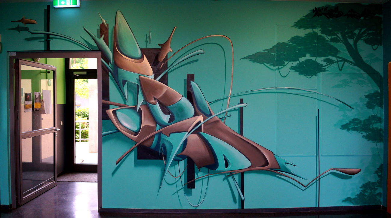 Graffiti Street Art in Deutschland - Photo by ricoe21 - Ricoe21, Rikoe, ARD (2018)