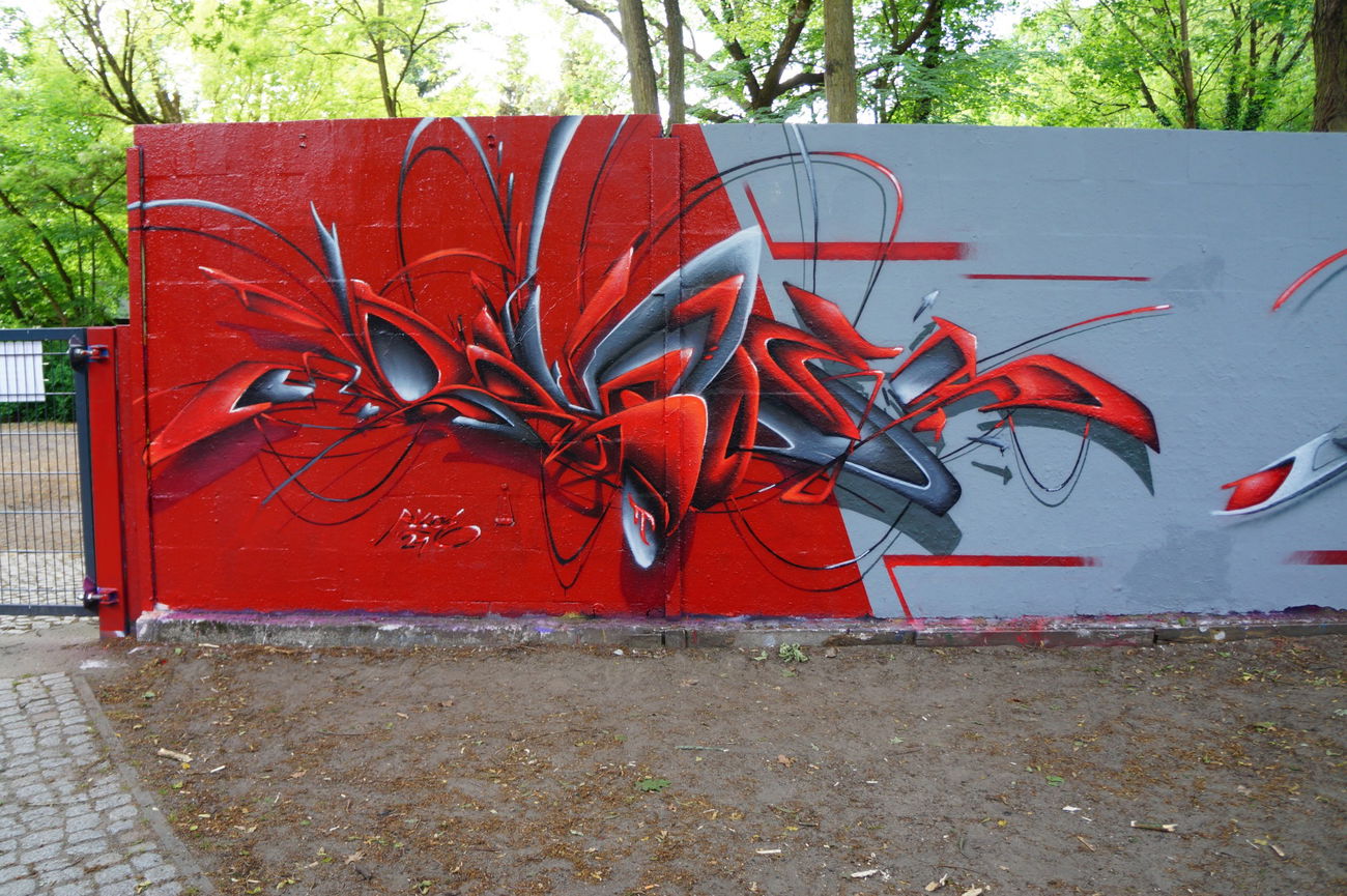 Graffiti Wall in Potsdam - Photo by ricoe21 - Ricoe21, Rikoe, PIE (2017)