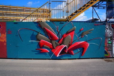 Graffiti Wall in Potsdam - Photo by ricoe21 - PIE, Ricoe21 (2016)