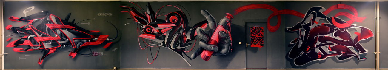 Graffiti Street Art in Deutschland - Photo by ricoe21 - Spoare153, Ricoe21, Smus (2016)