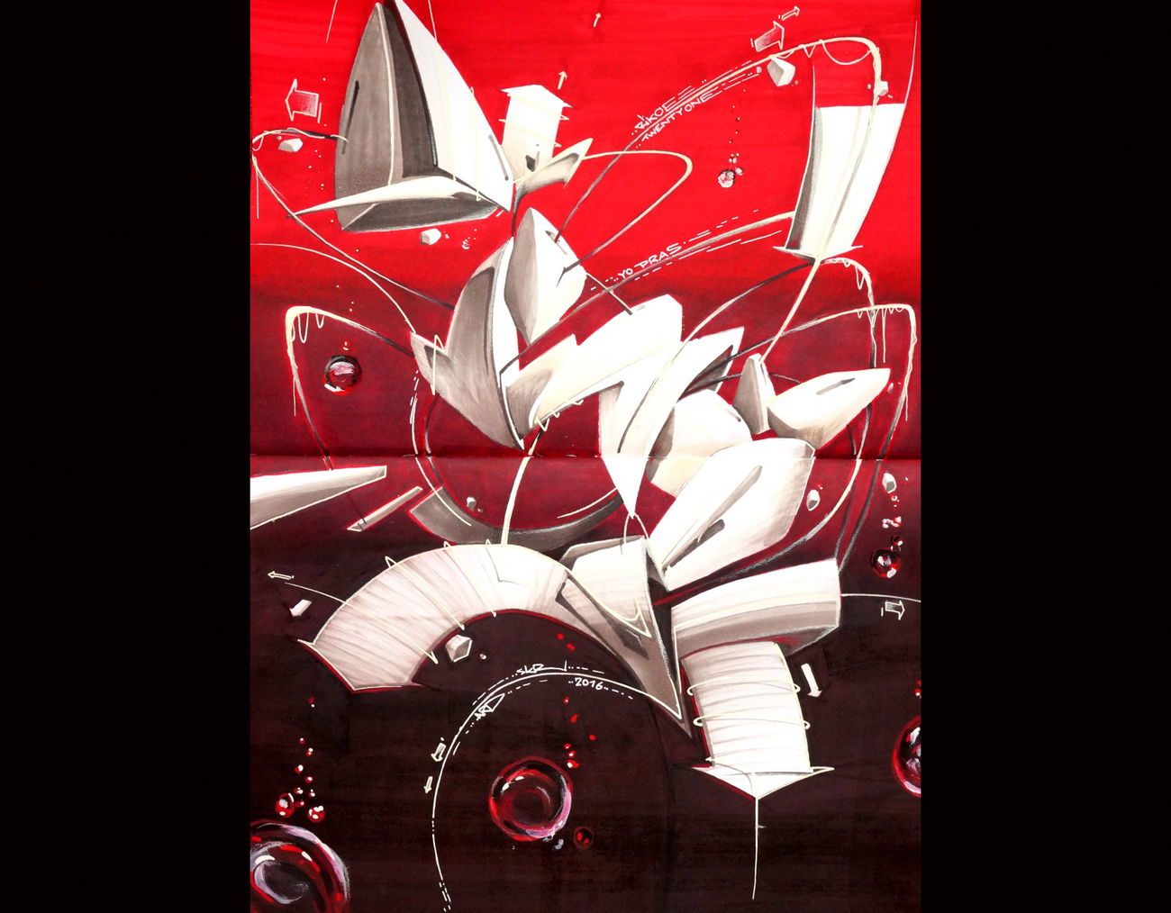 Graffiti Sketch - Photo by ricoe21 - Ricoe21 (2016)