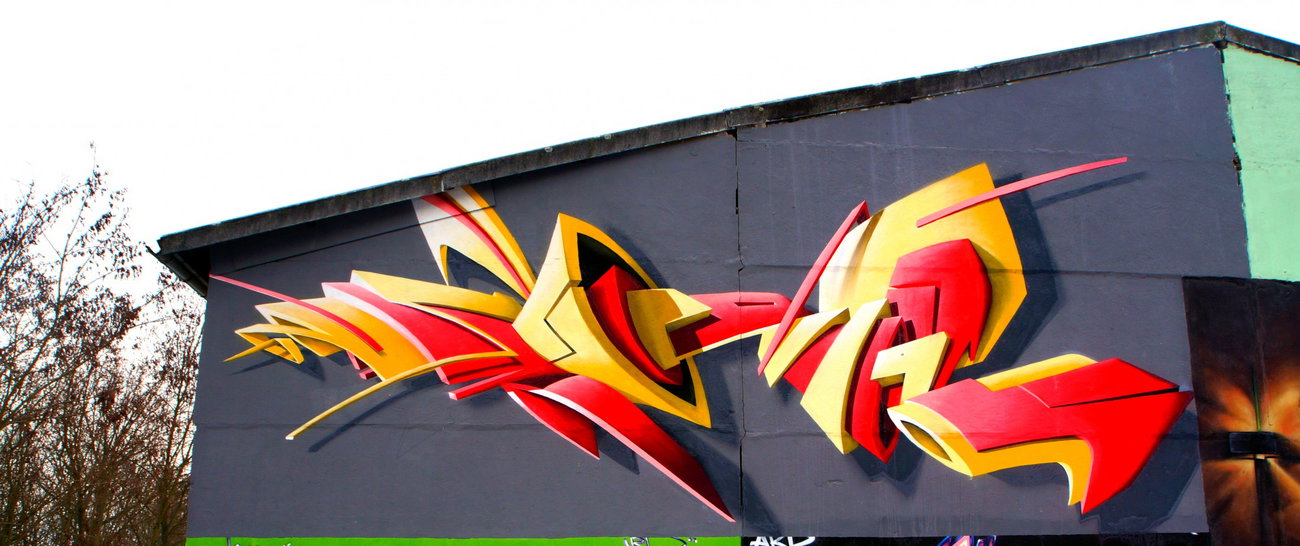 Graffiti Wall - Photo by ricoe21 - Rikoe, Ricoe21 (2015)