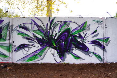 Graffiti Wall in Potsdam - Photo by ricoe21 - Rikoe, Ricoe21, PIE (2017)