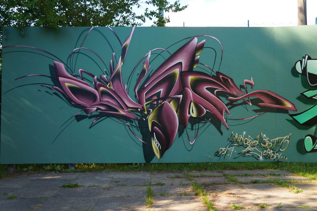 Graffiti Wall in Germany - Photo by ricoe21 - Ricoe21, ARD, PIE (2017)