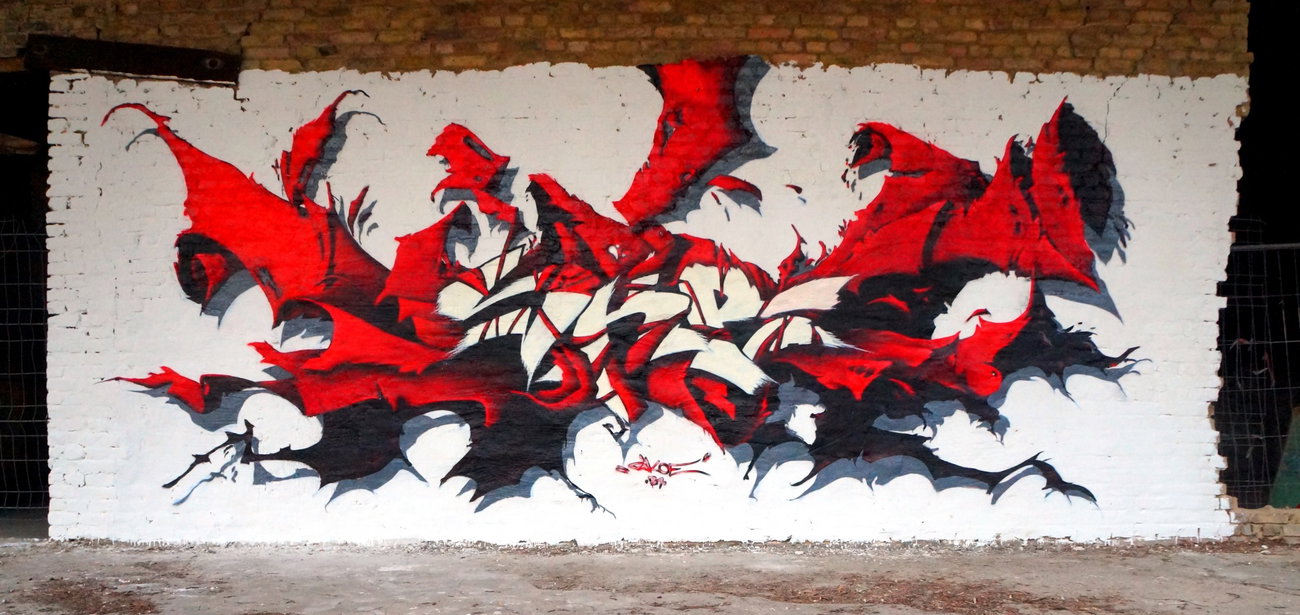 Graffiti Wall - Photo by ricoe21 - SKR, Ricoe21 (2016)