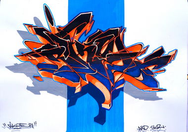 Graffiti Sketch - Photo by ricoe21 - Rikoe, Ricoe21 (2016)