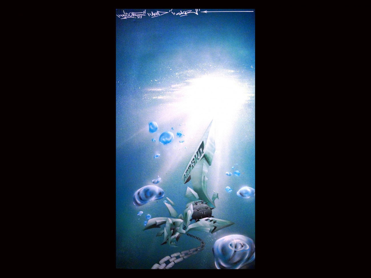 Graffiti Artwork - Photo by ricoe21 - Ricoe21, ARD, SKR (2014)