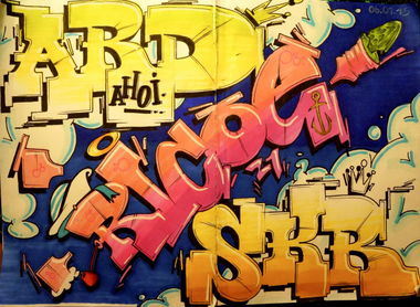 Graffiti Sketch - Photo by ricoe21 - ARD, Ricoe21, SKR (2015)