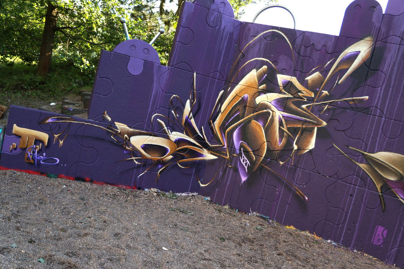 Graffiti Wall in Potsdam - Photo by ricoe21 - Ricoe21, Rikoe, PIE (2017)