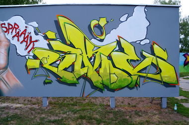 Graffiti Wall in Deutschland - Photo by ricoe21 - Ricoe21, Rikoe, Smus (2017)