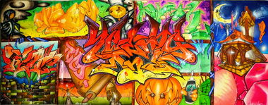 Graffiti Sketch - Photo by ricoe21 - Sith, Riko, Disk (2010)