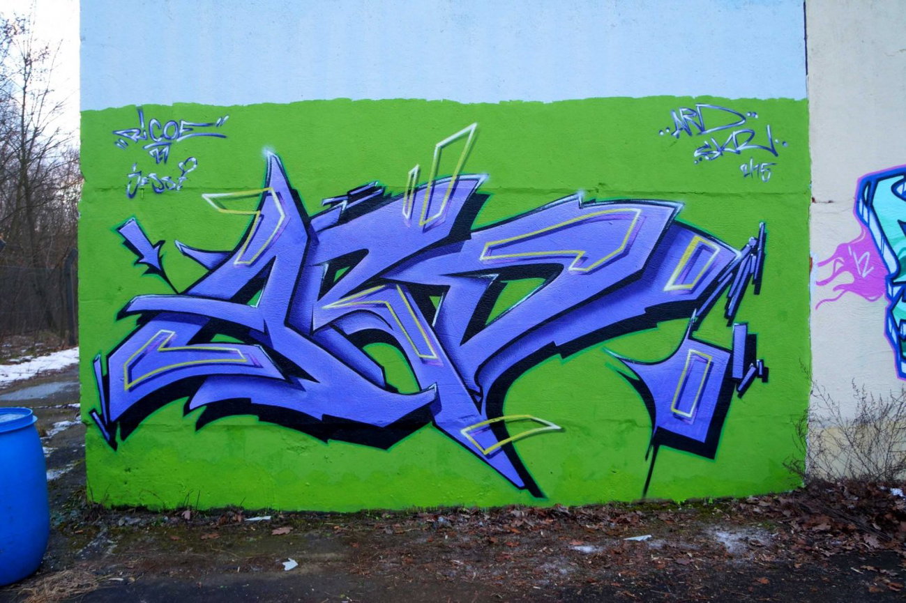 Graffiti Wall - Photo by ricoe21 - Ricoe21, ARD, SKR (2015)