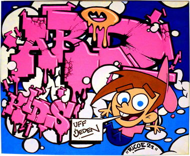 Graffiti Artwork - Photo by ricoe21 - ARD, Kids, Ricoe21 (2014)