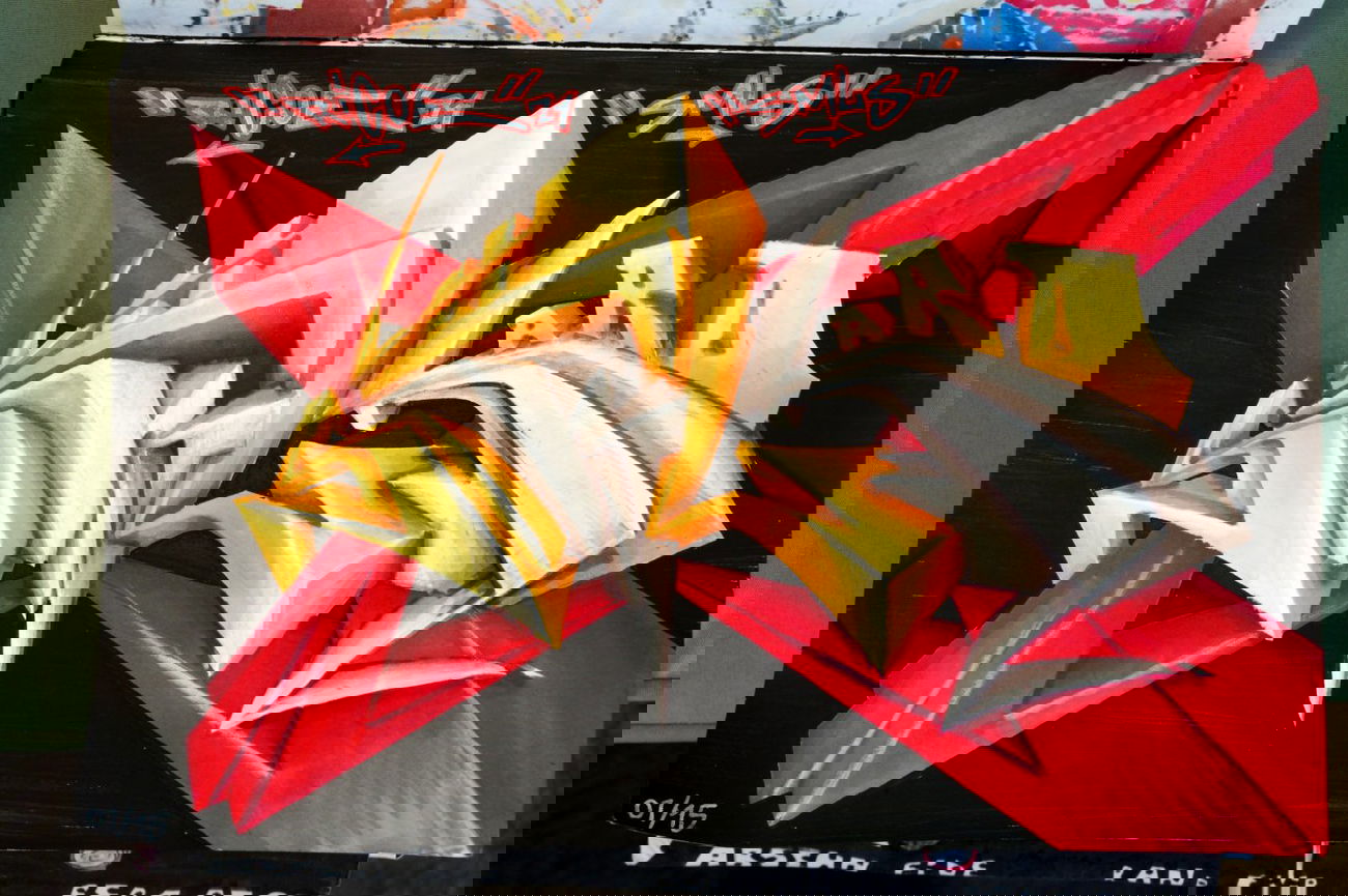 Graffiti Sketch - Photo by ricoe21 - Ricoe, Smus, ARD (2015)