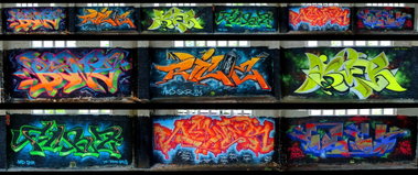 Graffiti Wall - Photo by ricoe21 - Benz, Ricoe21, Asmer (2014)