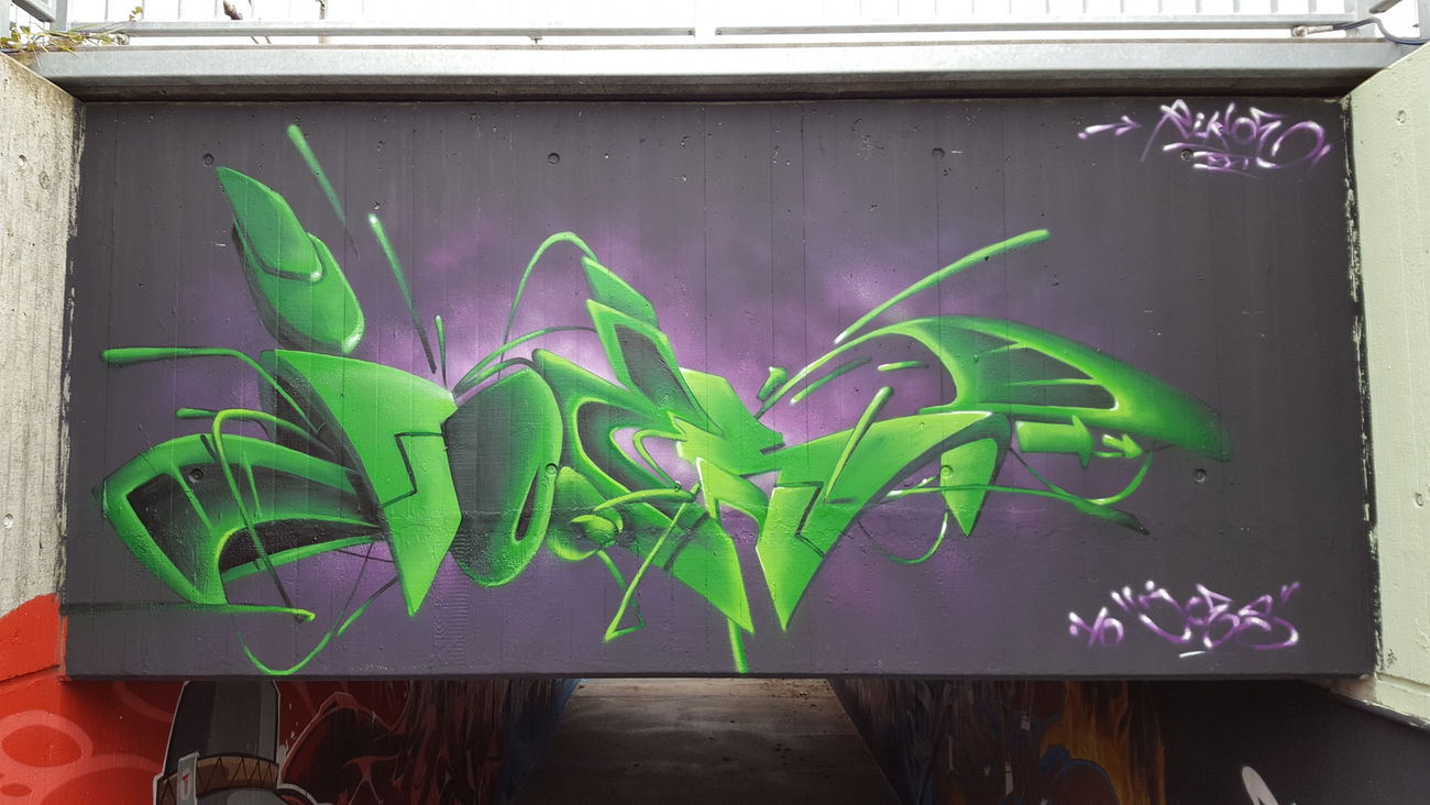 Graffiti Wall - Photo by ricoe21 - Joes, Ricoe21, Rikoe (2017)