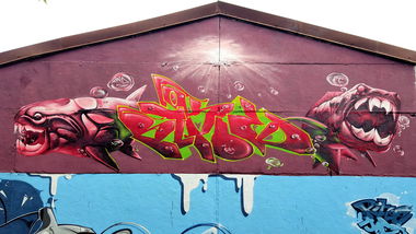 Graffiti Wall in Deutschland - Photo by ricoe21 - Ricoe21, ARD, PIE (2017)