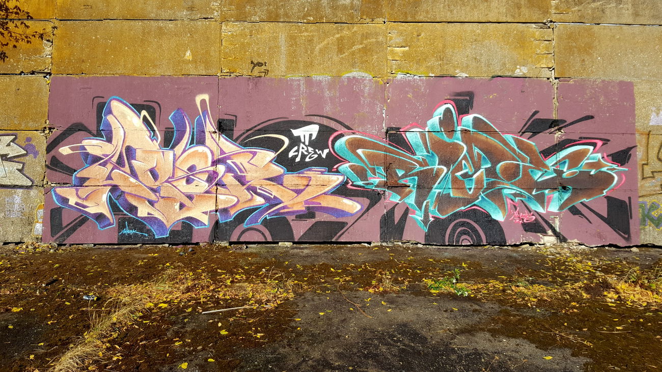 Graffiti Wall in Deutschland - Photo by ricoe21 - Urok, Ricoe21, PIE (2018)