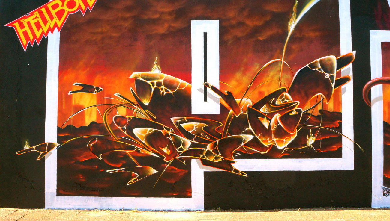Graffiti Wall - Photo by ricoe21 - Ricoe21 (2016)