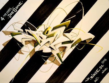 Graffiti Sketch - Photo by ricoe21 - Joes, Ricoe21 (2016)