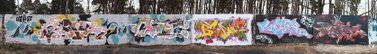 Graffiti Wall - Photo by ricoe21 - Cead, Smuk, Benz (2015)