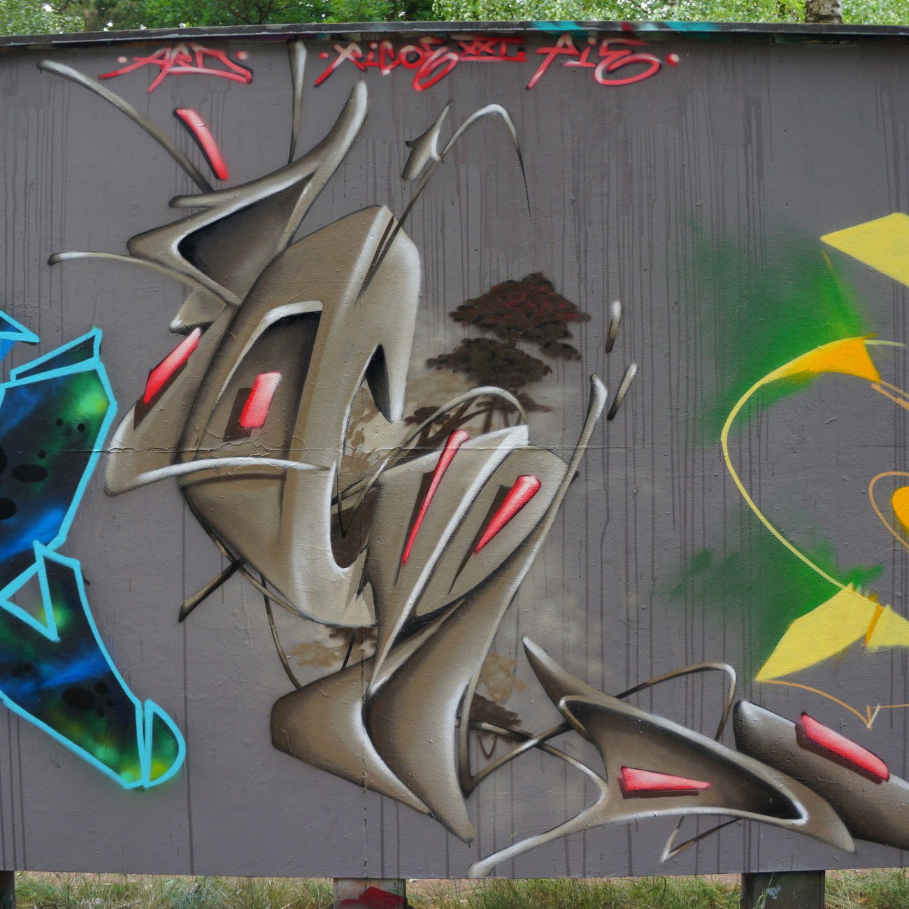 Graffiti Wall - Photo by ricoe21 - Rikoe, Ricoe21, 1GL (2018)
