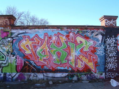 Graffiti Wall in München - Photo by ride32 - Legal (2015)