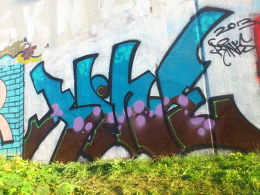 Graffiti Bombing - Photo by rinesone - rines (2013)