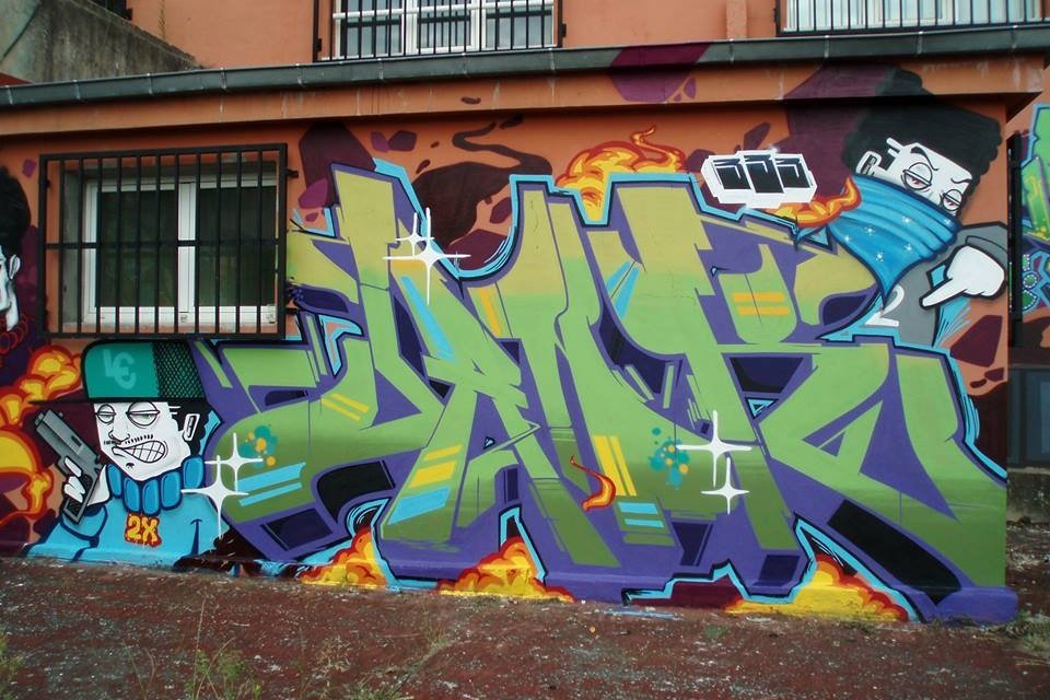 Graffiti Wall - Photo by roadjack - Jank