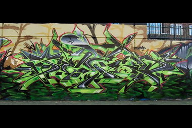 Graffiti Wall - Photo by roadjack