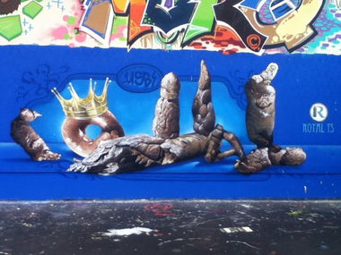 Graffiti Wall - Photo by roadjack