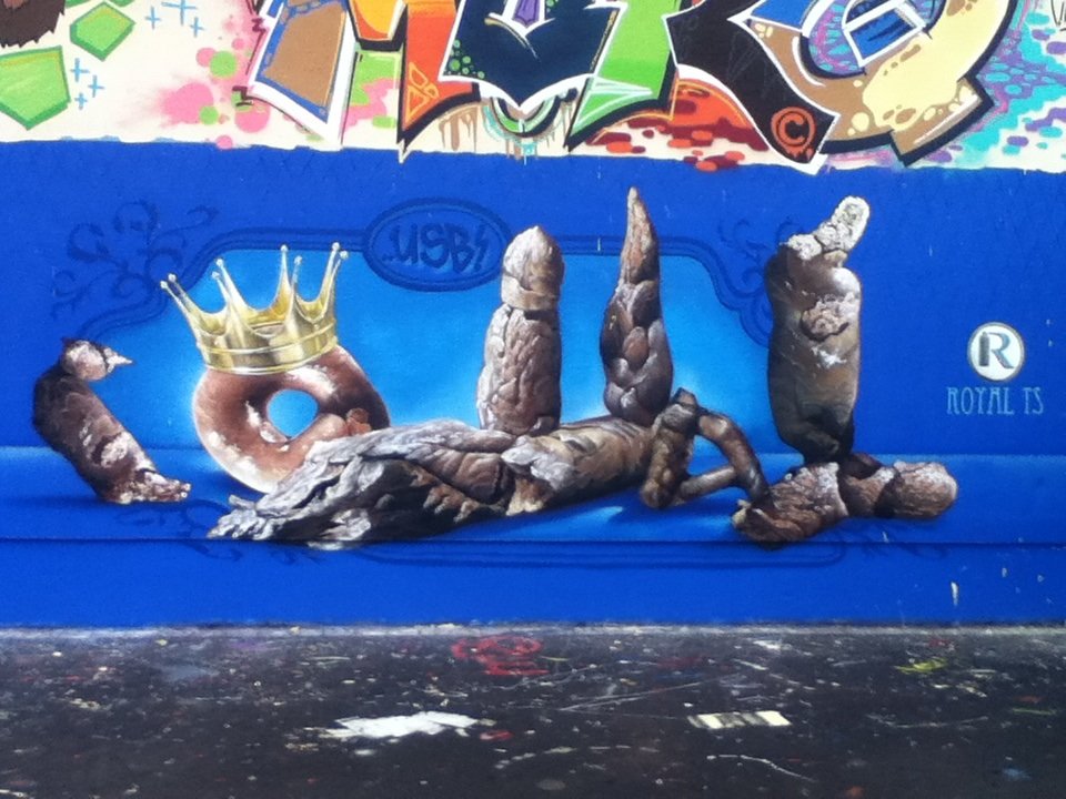 Graffiti Wall - Photo by roadjack