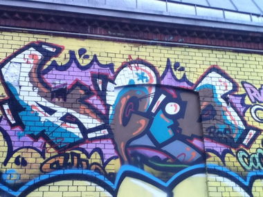 Graffiti Wall - Photo by roadjack - Acid