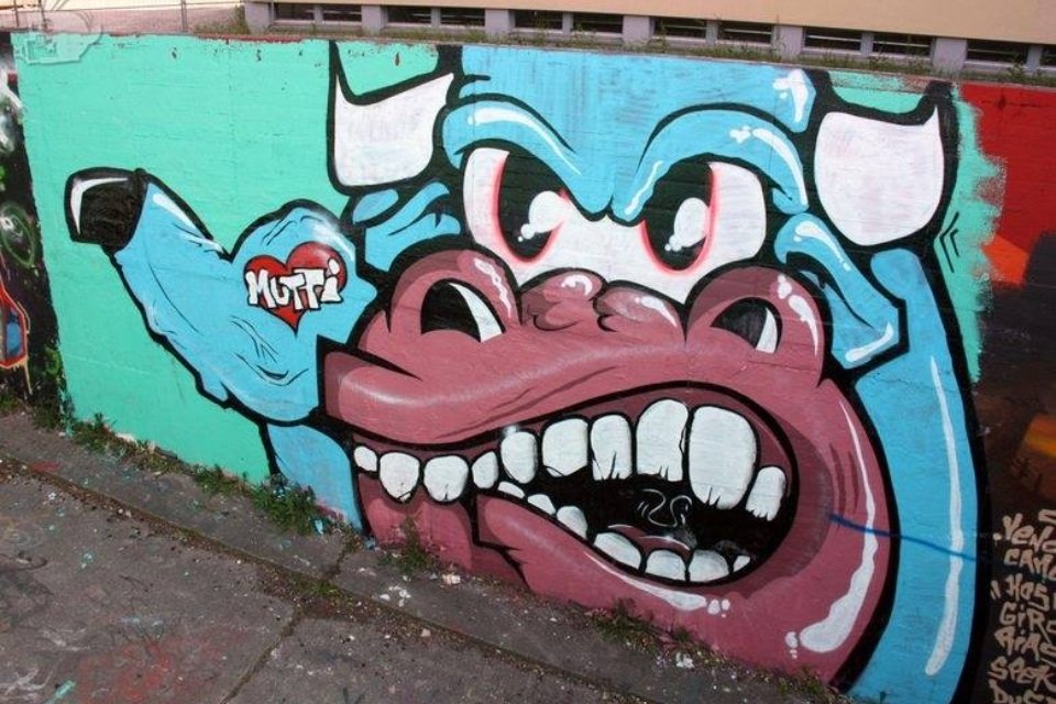 Graffiti Wall - Photo by roadjack