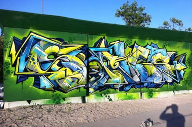 Graffiti Wall - Photo by roadjack