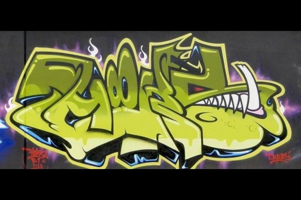 Graffiti Wall - Photo by roadjack