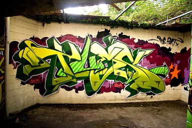 Graffiti Wall - Photo by roadjack