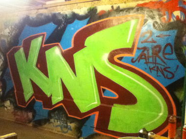 Graffiti Wall in Leipzig - Photo by roadjack