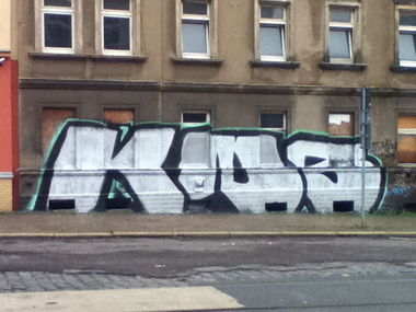 Graffiti Wall - Photo by roadjack - KNS