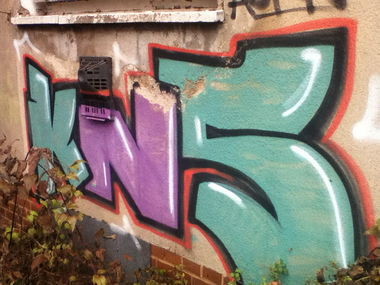 Graffiti Wall in Leipzig - Photo by roadjack