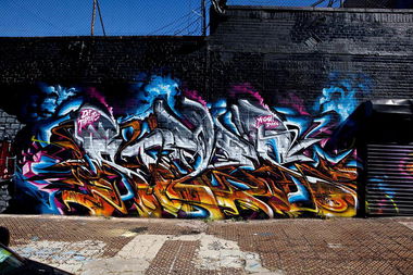 Graffiti Wall - Photo by roadjack - SOFLES