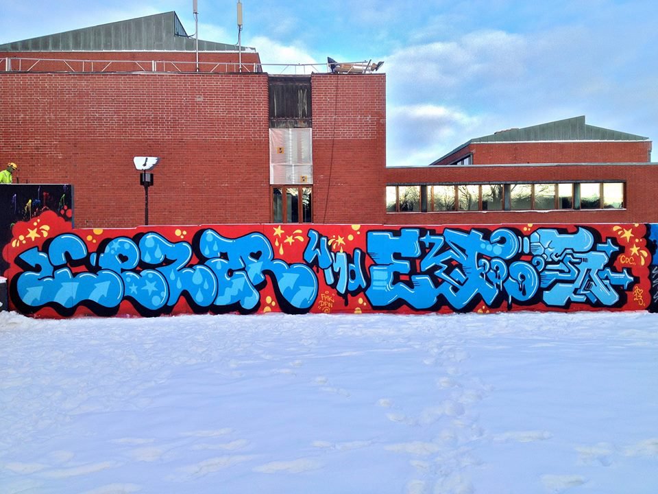 Graffiti Wall - Photo by roadjack - CEZAR, EGS