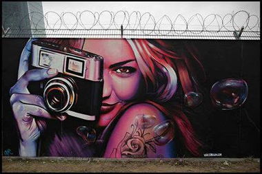 Graffiti Wall - Photo by roadjack