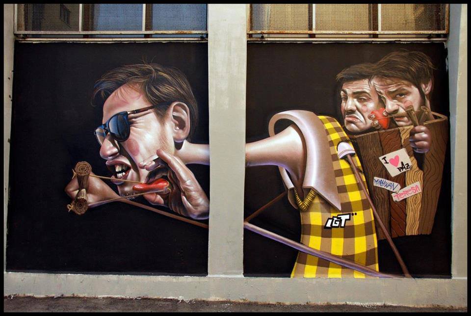 Graffiti Wall - Photo by roadjack