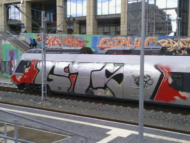 Graffiti Train - Photo by roadjack - GTS