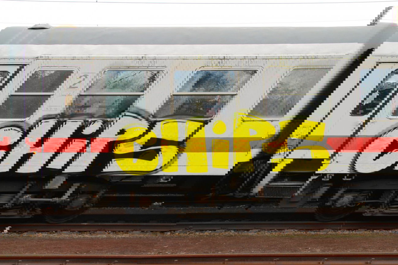 Graffiti Train - Photo by robeodtz - chips, Tods, fts