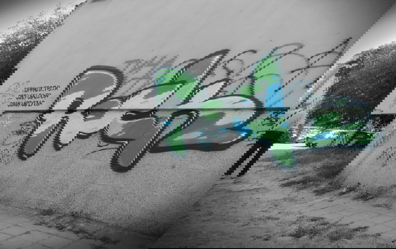 Graffiti Bombing in Varna - Photo by rockone - rock, varna, bulgaria (2013)