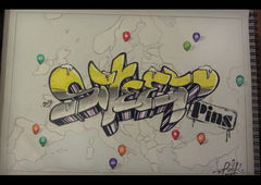 Graffiti Sketch - Photo by rockone - battle, street, streetpins (2013)