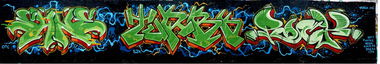 Graffiti Wall in Varna - Photo by rockone - rock, shne, shione (2010)