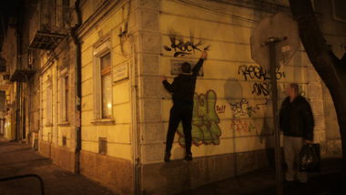 Graffiti Bombing - Photo by rockone - taggin, bulgaria (2013)
